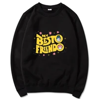 Hot Sale Brand Top Jujutsu Kaisen Besto Friendo Trend Style Long Sleeves Popular Couple Clothing Oversize High Quality Wears