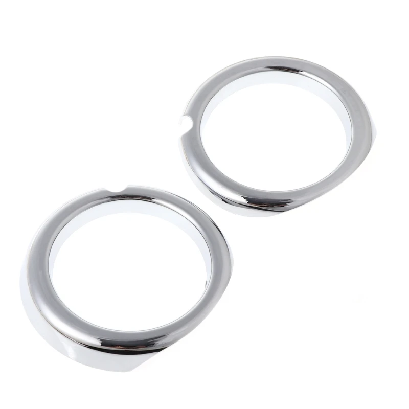 2 шт. хромированный автомобильный передний противотуманный светильник Накладка