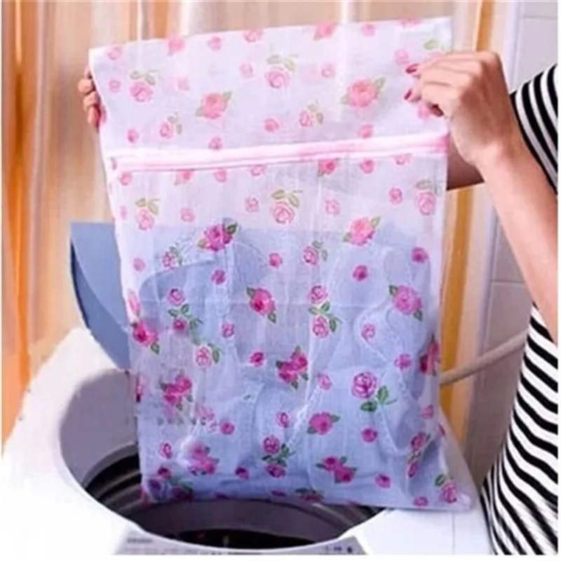 

3 Size Washing Laundry bag Clothing Care Foldable Protection Net Filter Underwear Bra Socks Underwear Washing Machine Clothes