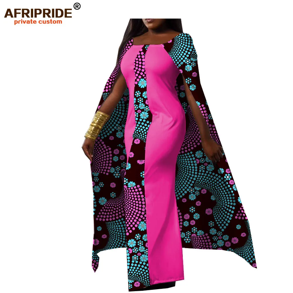 Женское платье-накидка с квадратным вырезом длиной до щиколотки | Женская одежда