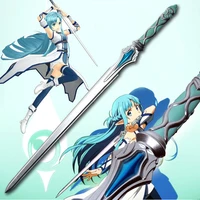 106cm sword art online asuna world sword weapon cosplay g4 sao sword 11 anime ninja knife pu weapon prop
