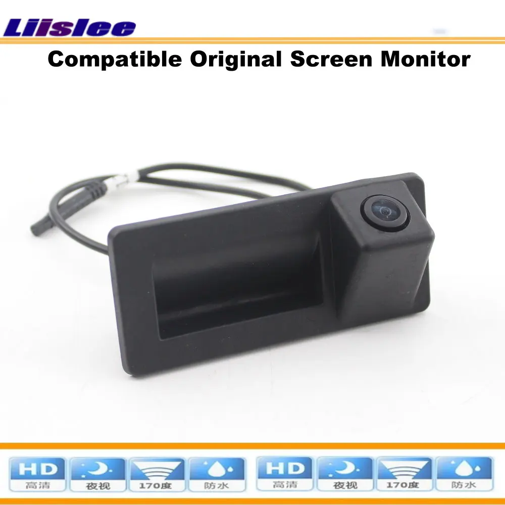 Автомобильная камера заднего вида для VW Atlas 2017 2018 2019 2020 оригинальный экран с