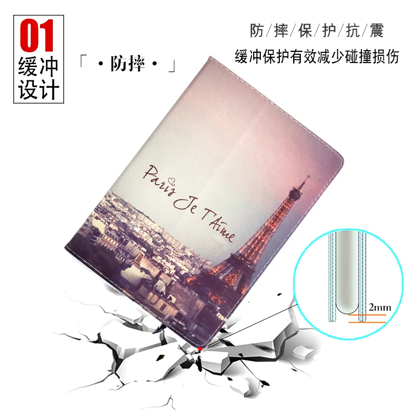 PU кожаный чехол для 10 дюймов 3G 4G планшетный ПК Octa Core 1280*800 IPS 5.0MP Оперативная память