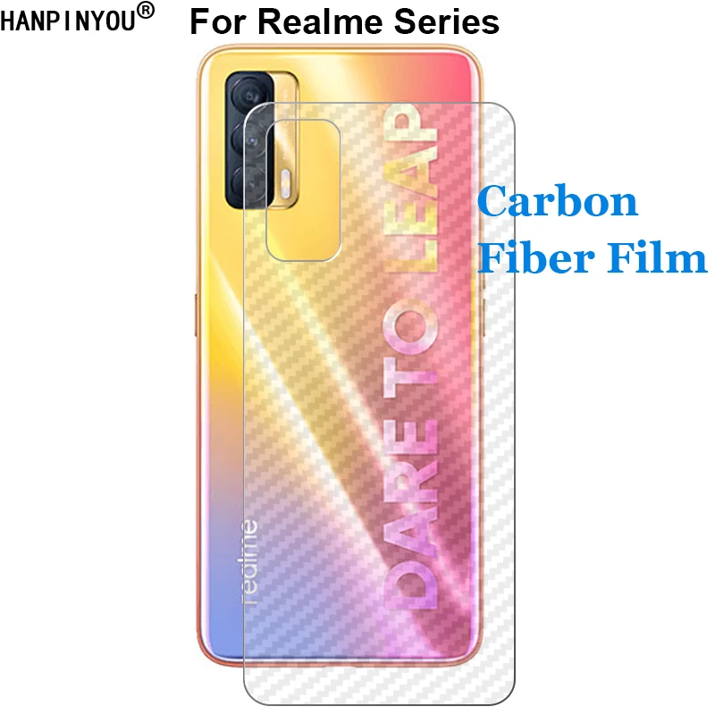 Для Realme V11 V15 XT X2 X50 C3 C3s 2020 C2 5 5s Pro X Lite 5G 3D Защитная пленка для экрана из углеродного
