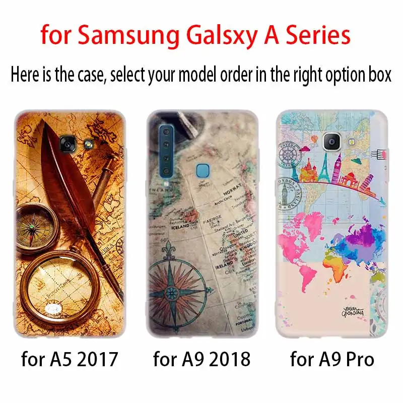 Карта мира путешествия планы силиконовый чехол Обложка для Samsung A50 A70 A80 A30 A40 A90 A6 A8