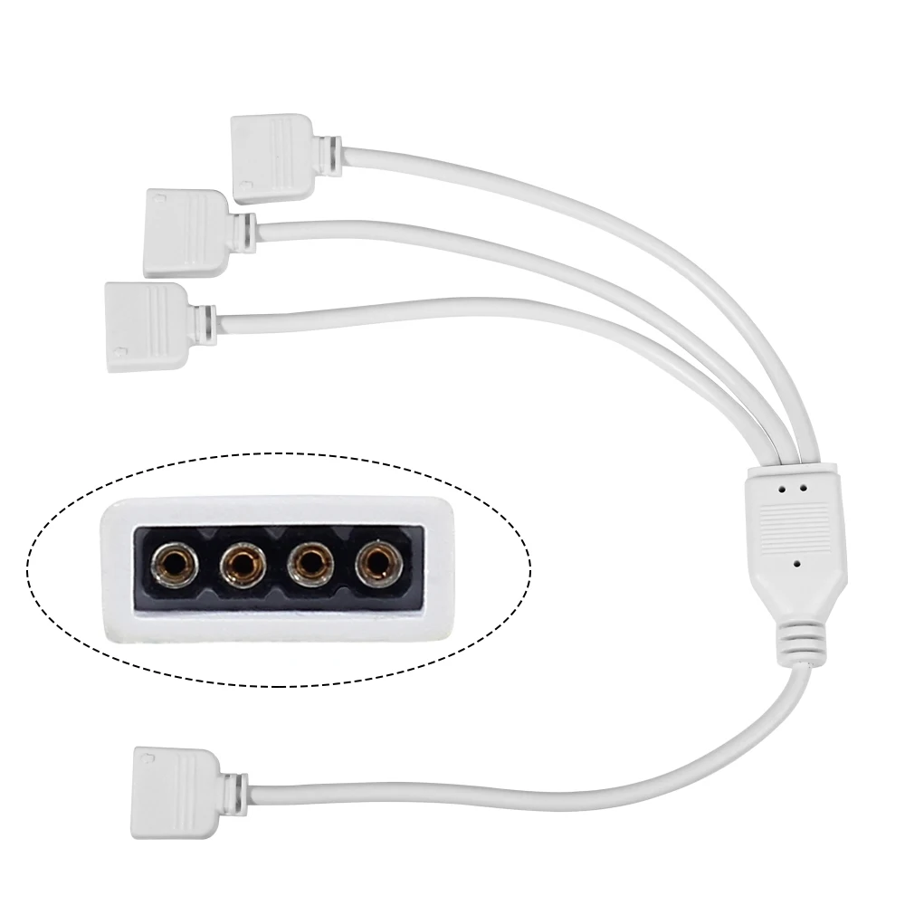 Разветвитель для светодиодной ленты RGB RGBW 1 шт. 4 контакта 5 контактов от до 2/3