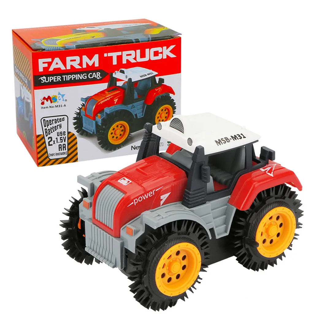 Модная детская самосвал автомобиль моделирования 4 колеса Jeep Электрический