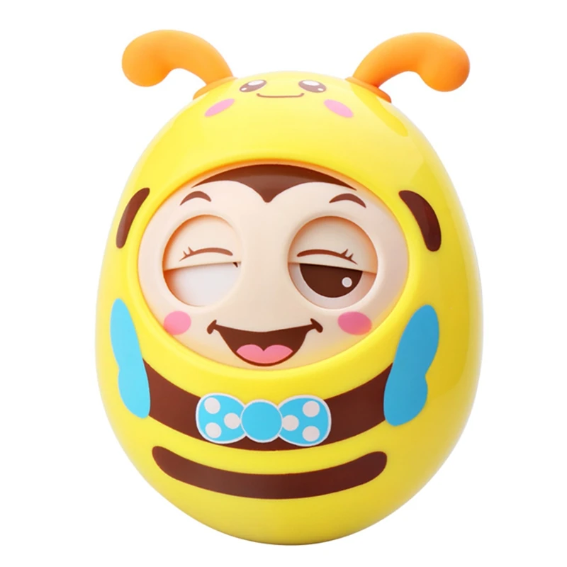 

Baby Toys 6 to 12 Months Developmental Little Bee Tumbler Wobbler Toys for Boys Girls Toddlers Gifts