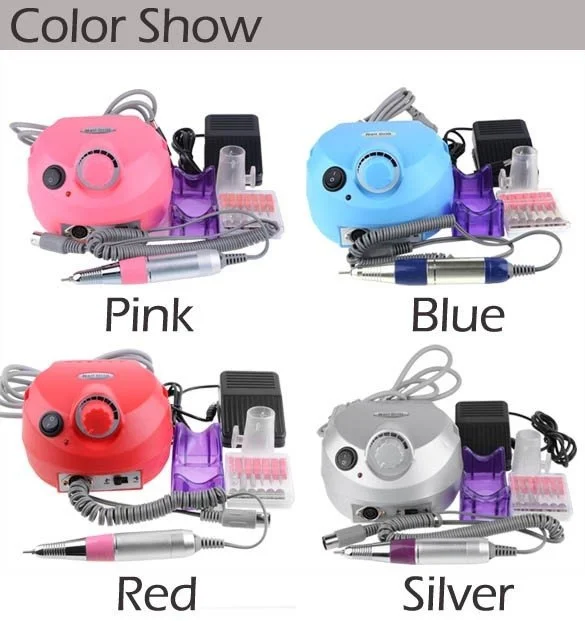 Улучшенная профессиональная акриловая электрическая дрель для ногтей 220 В