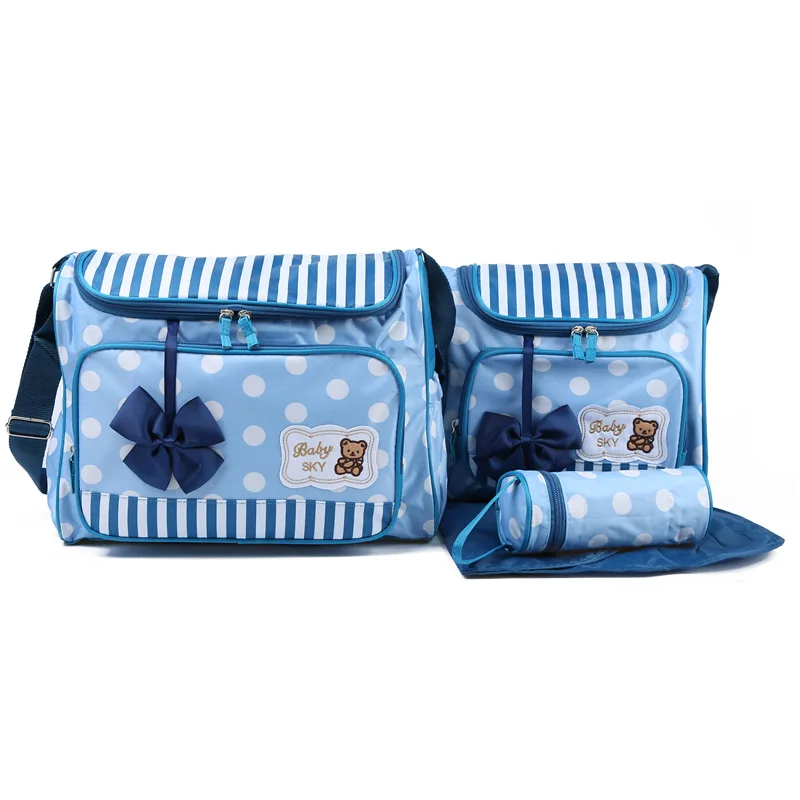 4Pcs/Lot Maternity Pouch Kit for Baby Large Capacity Diaper Bag Hospital Maternity Packages Multifunctional Baby Nappy Bags
