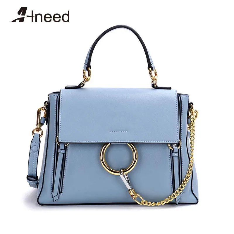 ALNEED роскошные сумки женские дизайнерские известный бренд 2019 натуральная кожа