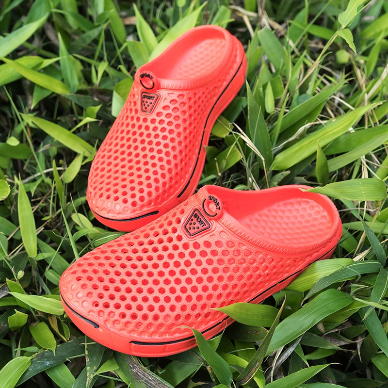 Оригинальные садовые Вьетнамки водонепроницаемая обувь женская и Мужская