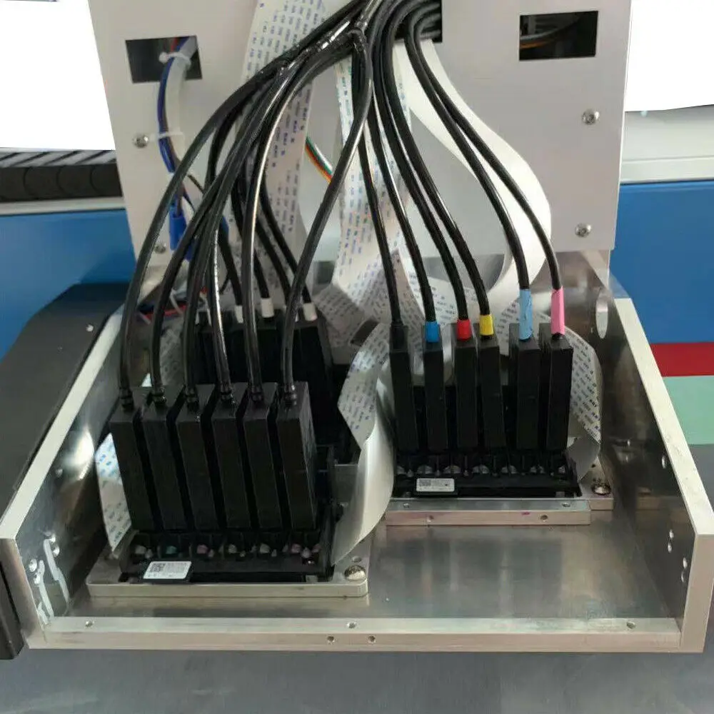 Новый УФ принтер ACHI A2 и 3 печатающих головки XP600 600*600 мм высокая скорость/точность