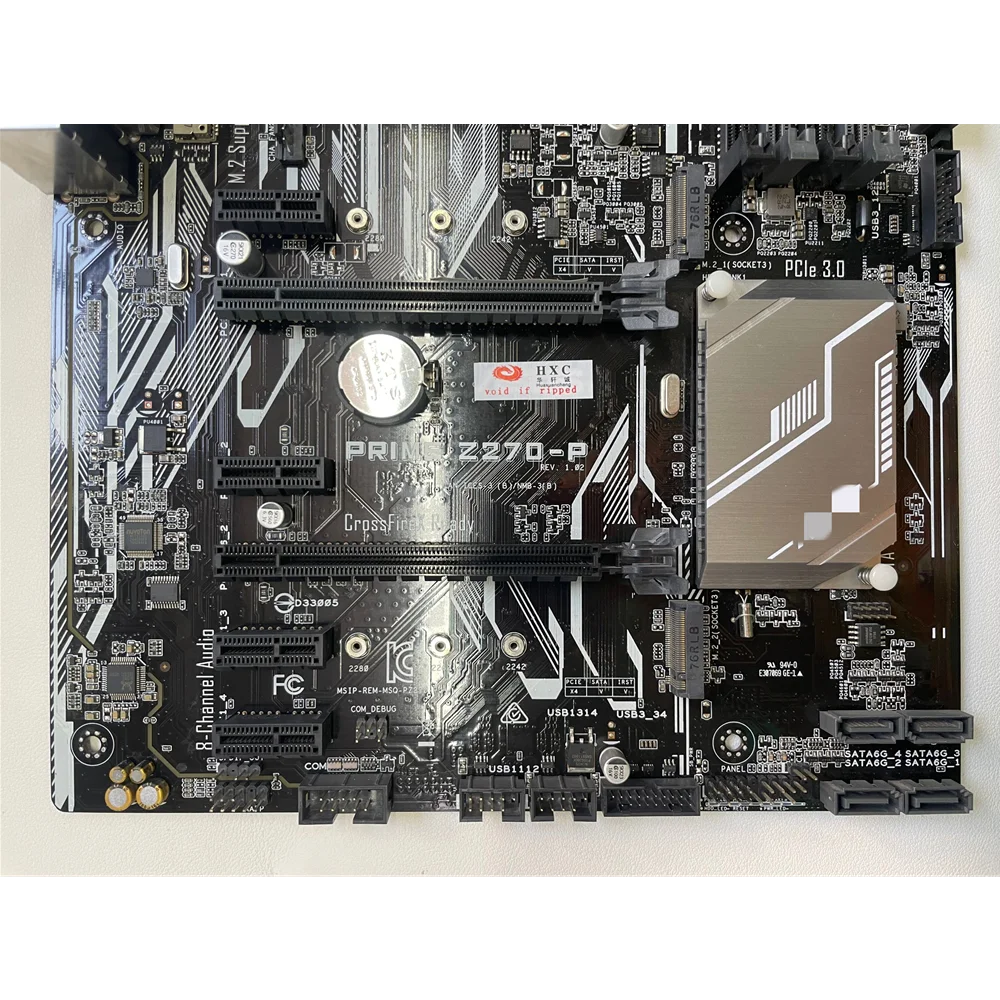 Для PRIME ASUS Z270-P материнская плата LGA 1151 DDR4 USB3.1 64GB VGA HDMI-совместимая Z270 б/у десктопная