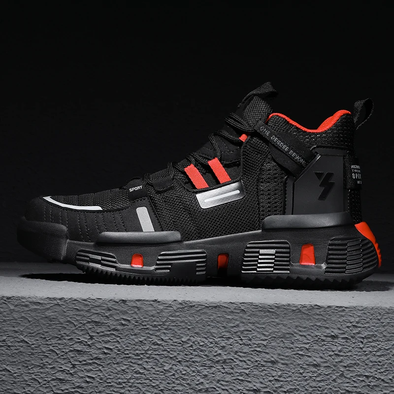 2020 New Men Sneakers Fashion Thick Bottom Running Shoes for Breathable Sports Comfortable Walking High Quality | Обувь