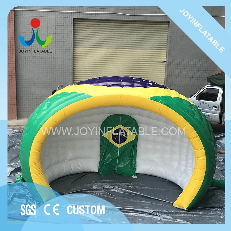 Диаметр 5 м дисплей открытый Igloo палатка надувная выставка с двумя дверями | Спорт