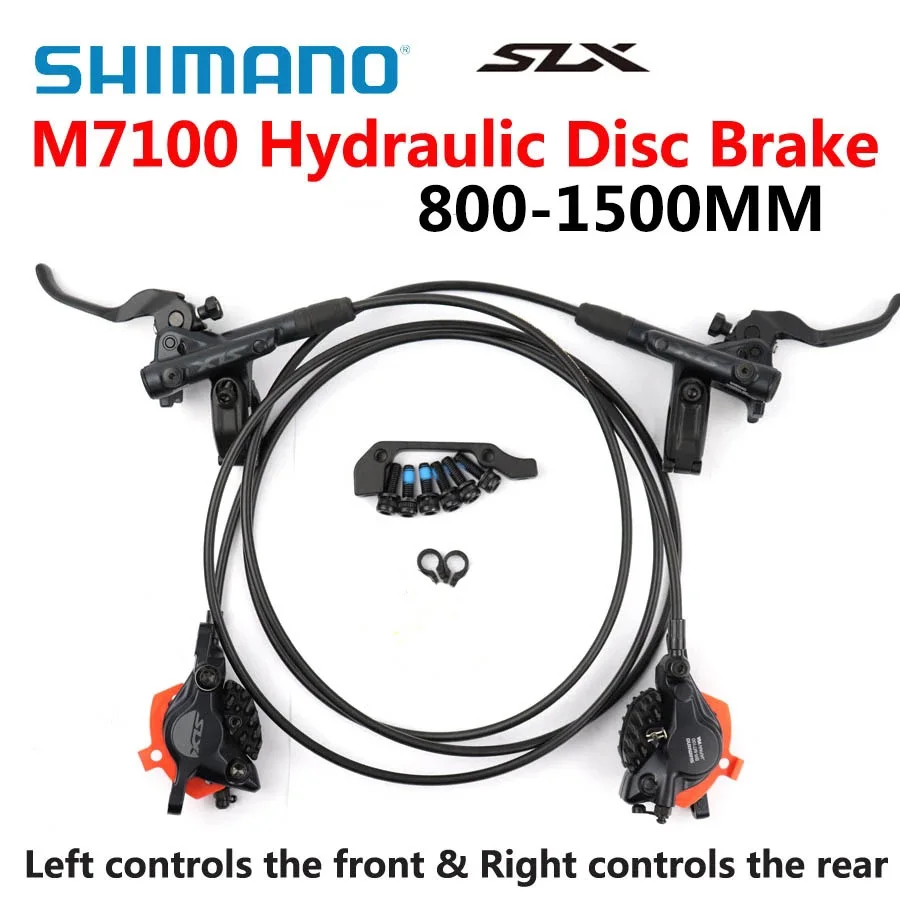 Тормоз Shimano DEORE SLX M7100 M7120 гидравлический дисковый для горного велосипеда запчасти