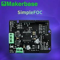 makerbase simplefoc shield v2 0 4 foc bldc motor controller board arduino servo