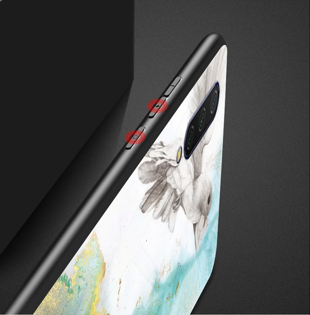 Чехол из закаленного стекла для Xiao mi Max 3 Max 2 Red mi Note 4 4X Note 7 K20 чехол с принтом для Xiao mi CC9 CC9SE mi 9 mi 9SE Red mi Note 6