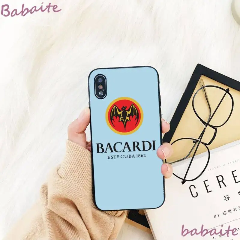 

Babaite Bacardi Bat Phone Case shell cute For iPhone 8 7 6 6S Plus X XS MAX 5 5S SE XR 11 11pro promax 12 12Pro Promax