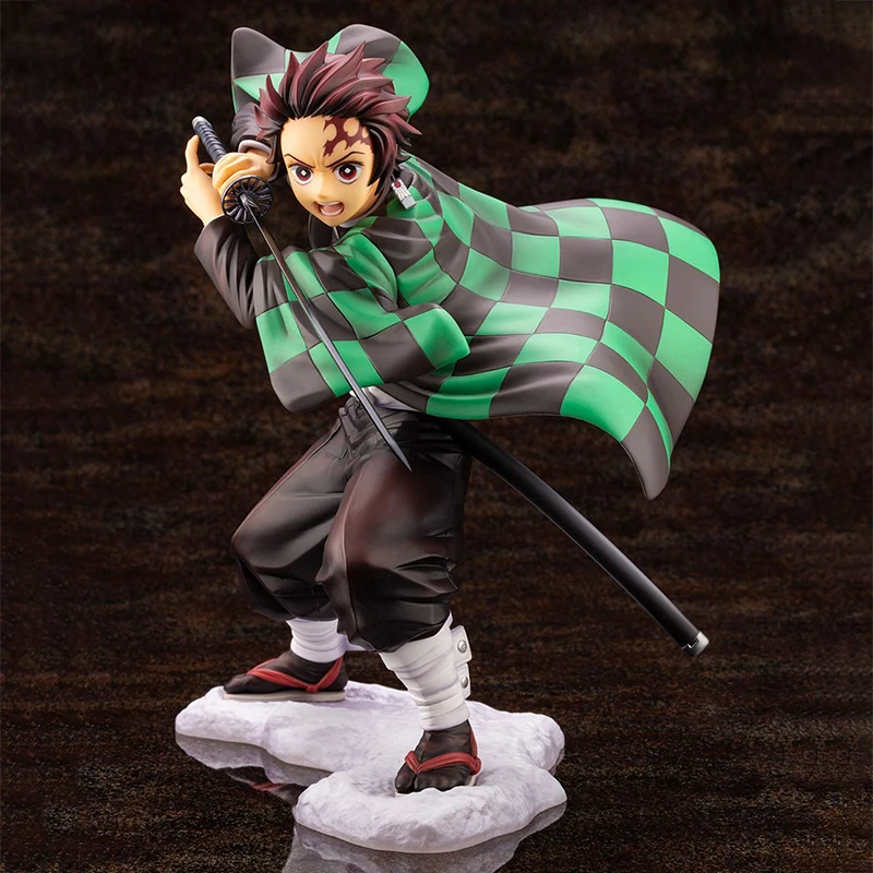 

Demon Slayer Kimetsu no Yaiba Artfx J Nezuko Kamado Tanjiro Kamad PVC Action Figure Anime Figure Model Toys Collection Doll Gift