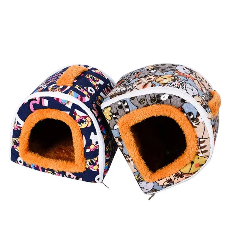 Свитер с маленькими животными из Гвинеи хомяк домашняя кровать ежиком теплая