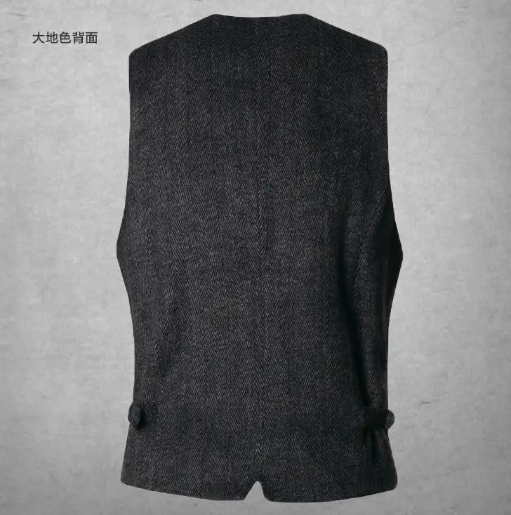 Оптовая продажа Новое поступление классические жилеты для мужчин приталенный