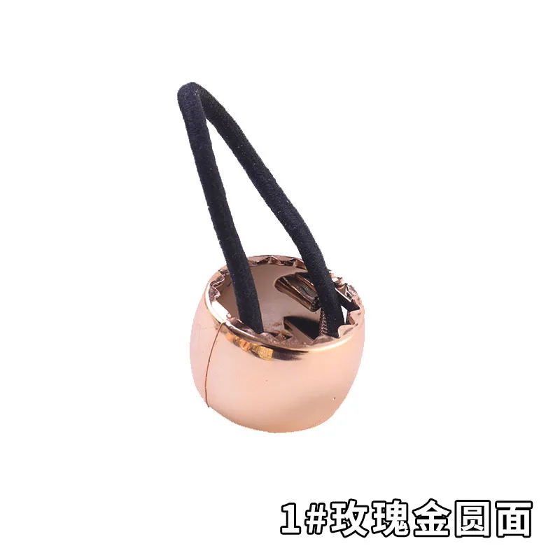 Геометрические эластичные повязки для волос держатель хвоста пряжка кольцо