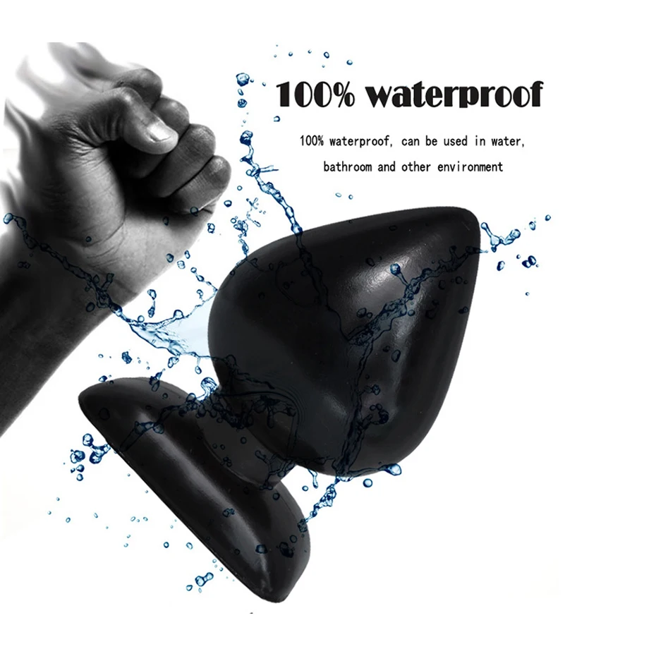 Силиконовая Анальная пробка со съемным украшением секс игрушки массажер