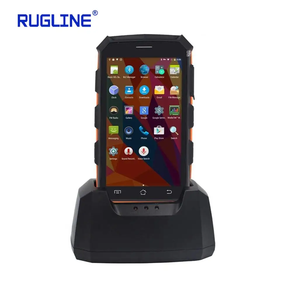 Сканер штрих-кода RUGLINE карманный на Android 7 0 1D 2D UHF RFID-считыватель сборщик мобильных