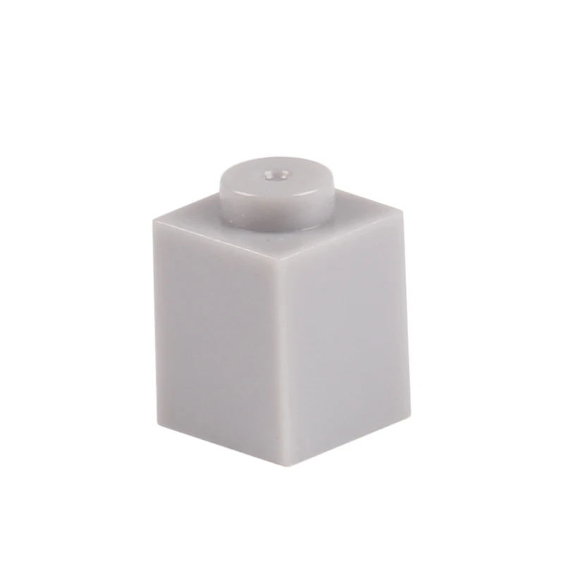 Light grey 200pcs Мпц Творческий кирпича 1x1 300" сделай сам" Азов просветить строительные блоки покупательских тележек, оптом, наборы для ухода за кожей Совместимость Собирает Частицы Игрушки для детей - Цвет: Light grey 200pcs