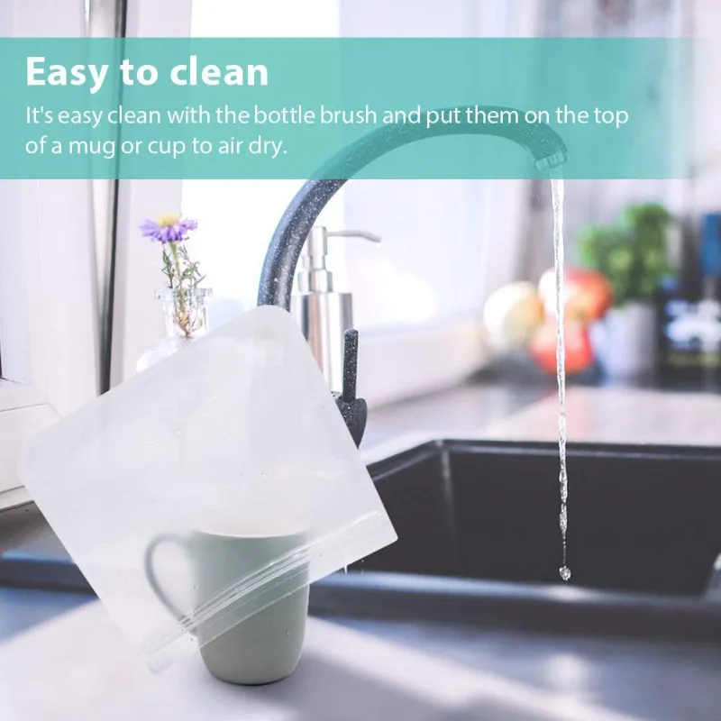 10 шт кухонные свежие сумки с замком-молнией многоразовые для хранения