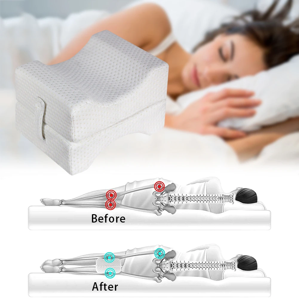 Съемная пена памяти наколенники Подушка клиновидная накладка на тело
