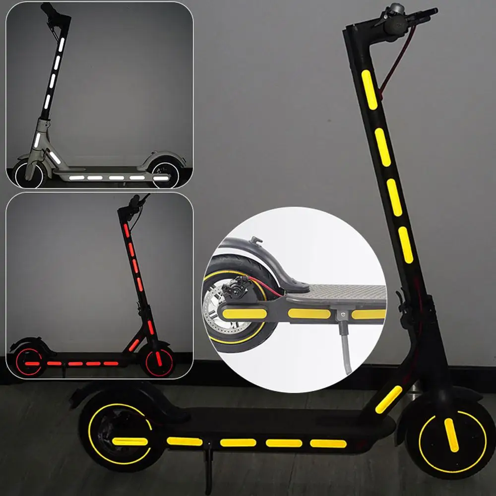 Светоотражающая наклейка на электроскутер водонепроницаемая для стайлинга Xiaomi