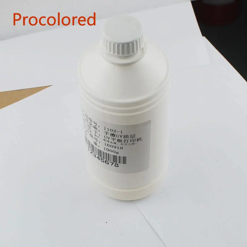 

Procolored 1000ml Pretreatment Liquid Pre-coating Ink for Acrylic Glass Tshirt Clothes Metal Printing Smooth Surface Fluid