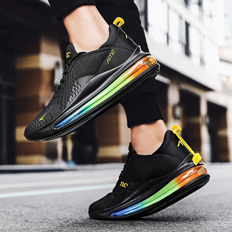 

Marathon Mens Shoes Athletics Brand Running Shoes Man Sports Sneakers Black White Trainer Walking Jogging Shoes Outdoor Gym Shoe