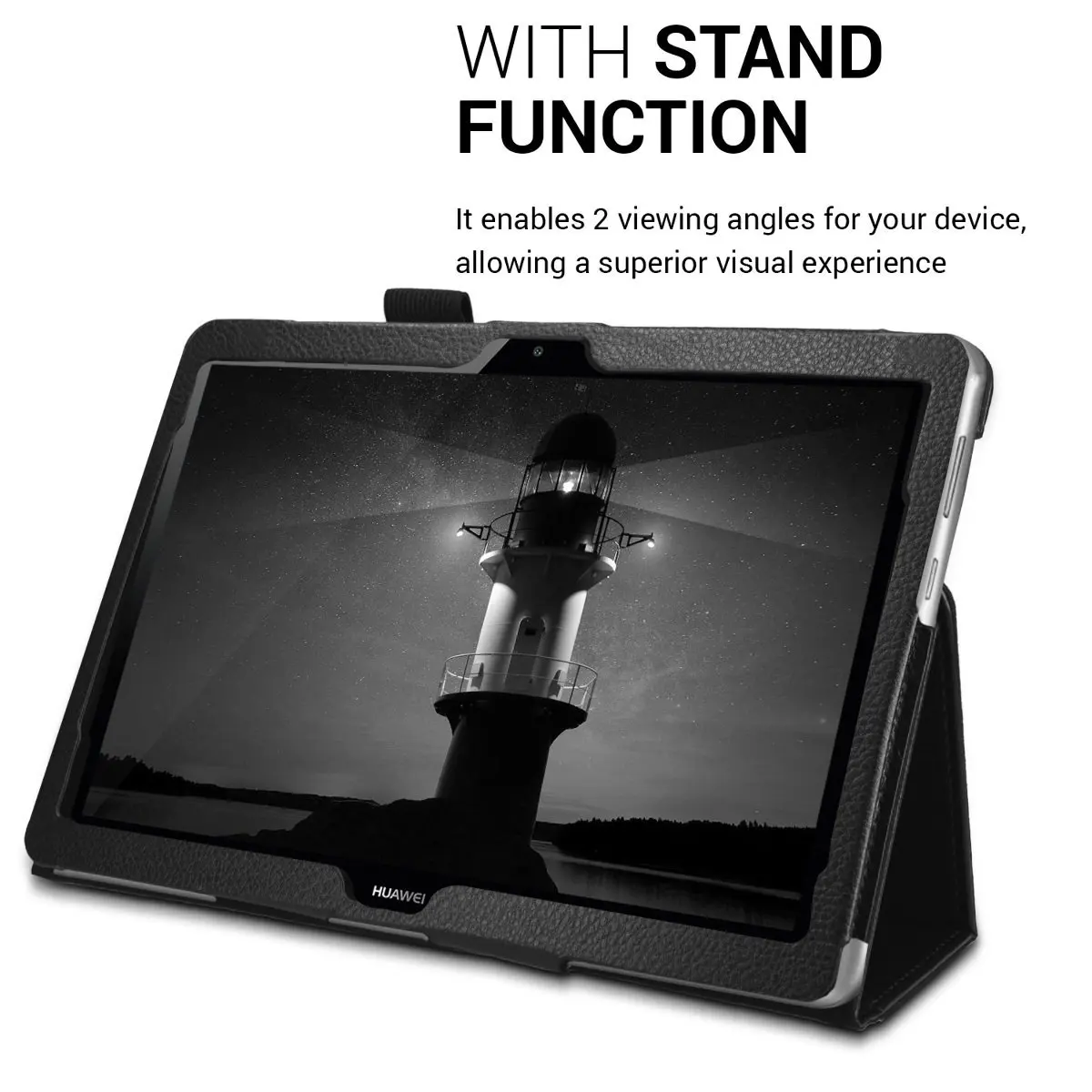 

Flip Stand PU Leather Case Cover for Huawei Mediapad T3 8.0 KOB-L09 KOB-W09 Case, Full Protector Case for Honor Play Pad 2 8.0