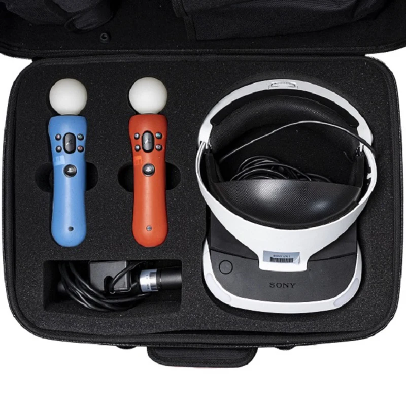 Новейший жесткий дорожный защитный чехол EVA сумка для хранения Sony PlayStation VR 2 PS4 и