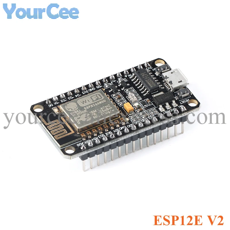 Макетная плата ESP8266 NodeMcu v2 Lua ESP-12E беспроводной модуль CP2102 340G Serial WiFi | Электронные