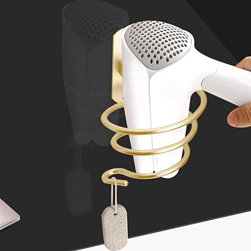 Botique ванная комната без Дырокол фен кронштейн для ухода за волосами инструмент