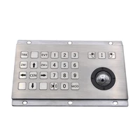 ip65 laser computer pointing devices with numeric keypad and 3 mouse buttons