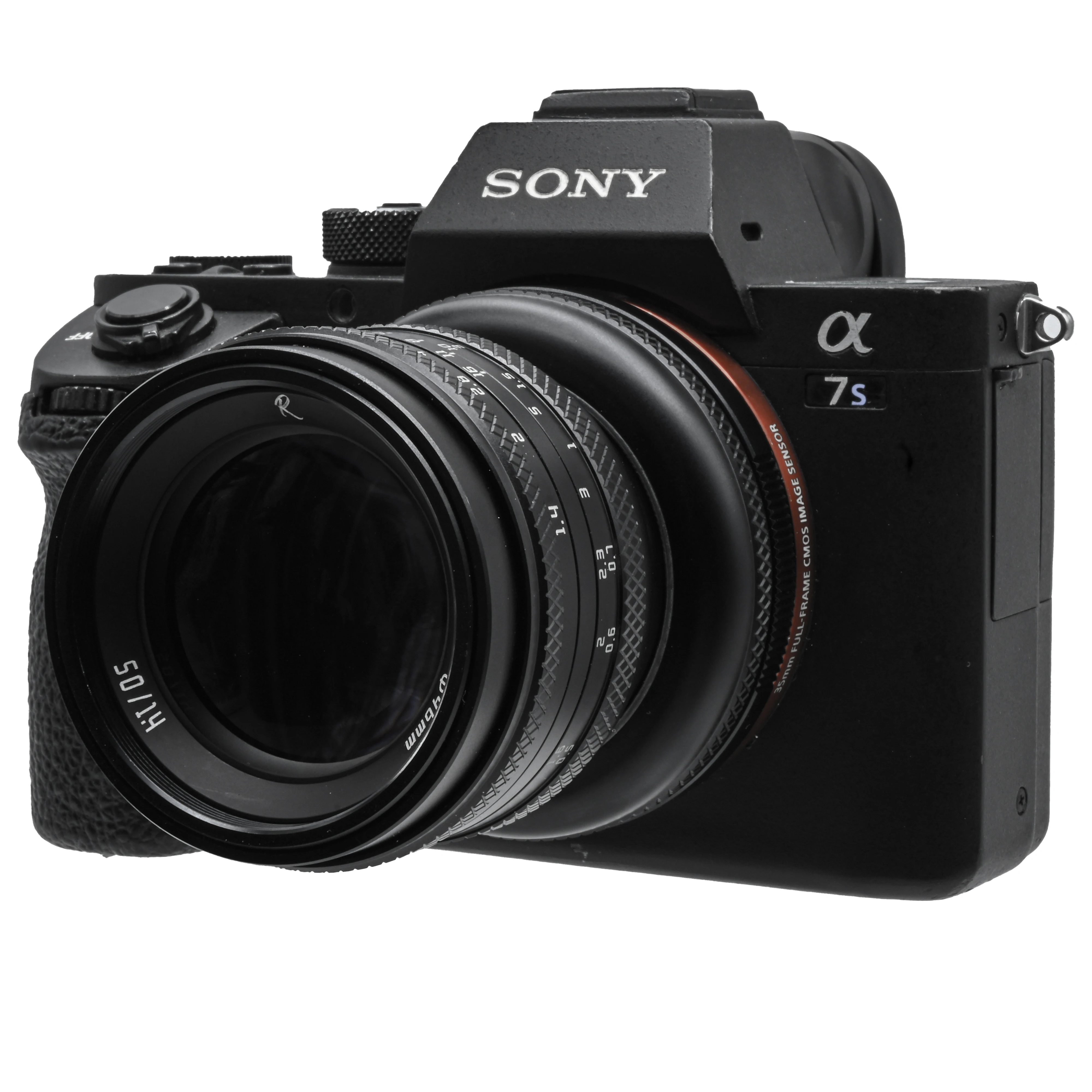 Камера с ручной фокусировкой и большой диафрагмой для sony A7M3 CanonR5R6 Nikon Z6 7 Fuji XT4 50 мм