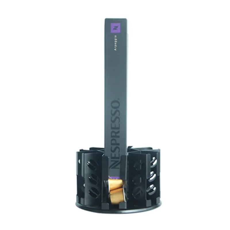 Nespresso вращающаяся стойка держатель для кофейных капсул черная хранения 2020 Новая