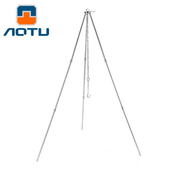 Открытый Кемпинг для пикника варочный штатив подвесной горшок Прочный