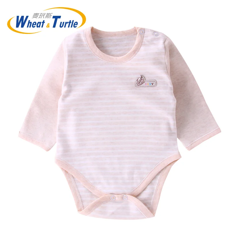 Mother Kids Baby Clothing One-Pieces Rompers Unisex  Long Sleeve Romper O-Neck 0-12M  Newborn Summer Roupas Baby Clothes