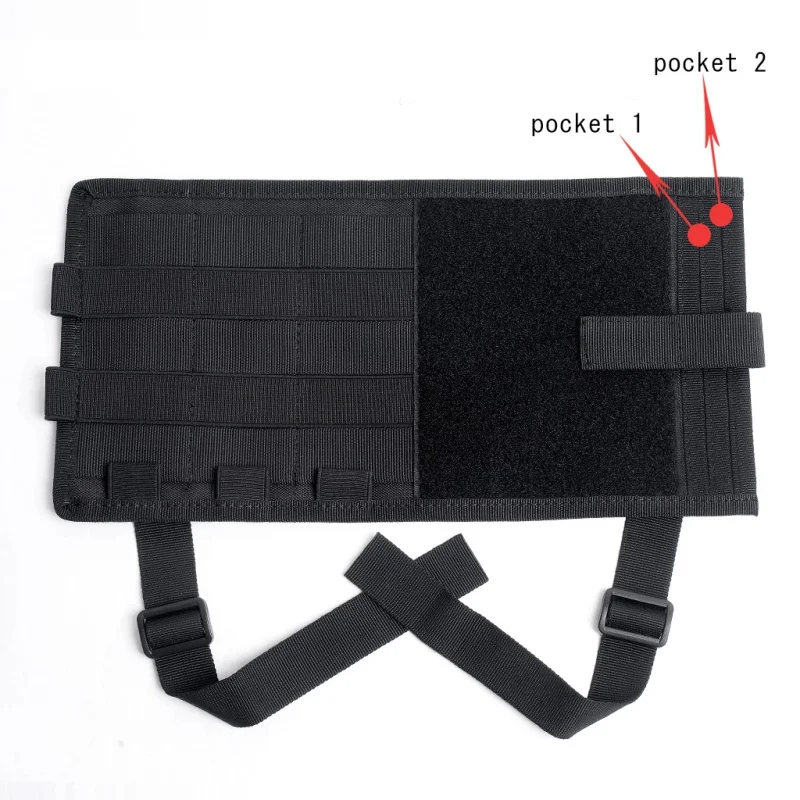 

Molle Tactical Car Truck Sun Visor Panel Organizer Belt EDC Tool Pouch Multi-functional Auto Accessories CD Storage Holder Bag