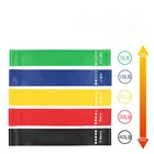 Резиновые ленты для йоги, домашнее Уличное оборудование для фитнеса, пилатеса, спортивные тренировочные эластичные ленты