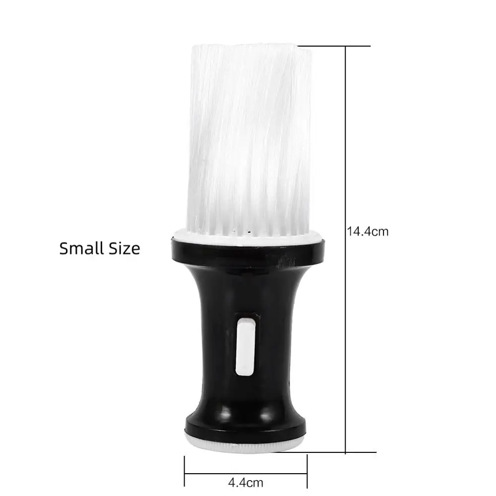 1 шт. Парикмахерская Мягкая щетка для чистки шеи Пыльник С нижней крышкой