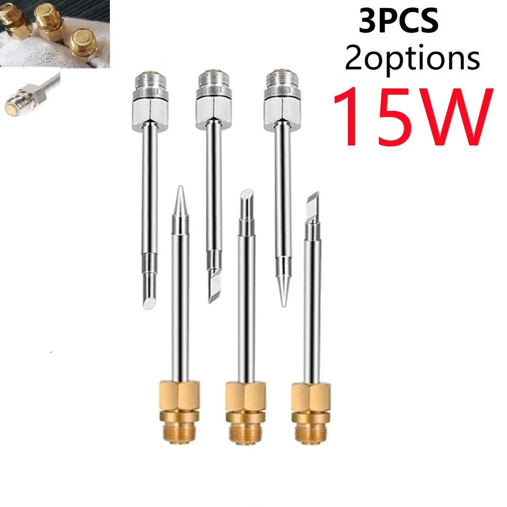 

3PCS 15W 510 Interface Soldering Iron Tip Mini Portable USB Soldering Iron Tip Welding Rework Accessories Tool Part Welding Tips
