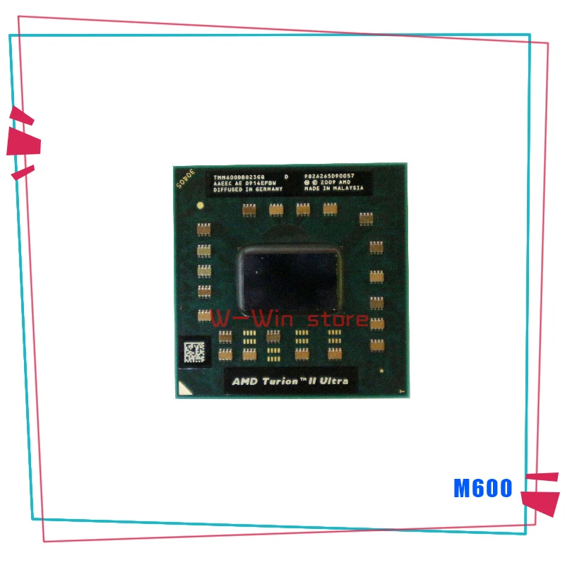 AMD Turion II Ultra Dual-Core Mobile M600 2.4 GHz Dual-Thread CPU Processor TMM600DBO23GQ Socket S1 | Компьютеры и офис